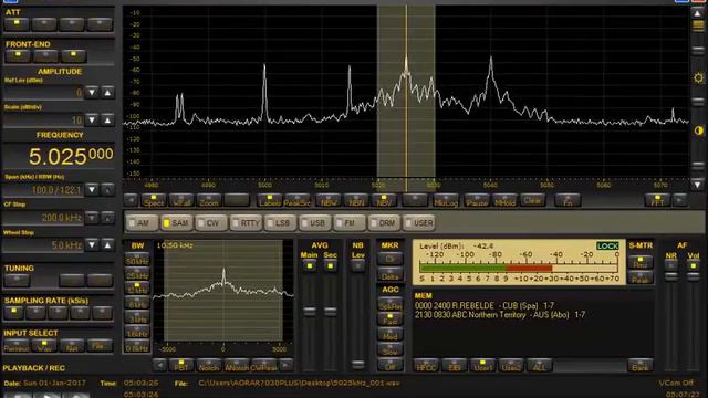 Radio Rebelde (Cuba) 5025kHz 1/1/17 05:00~UTC - New Year in Cuba смотреть онлайн