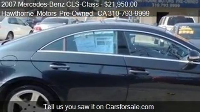 2007 Mercedes-Benz CLS-Class CLS550 Coupe for sale in Lawnda смотреть онлайн