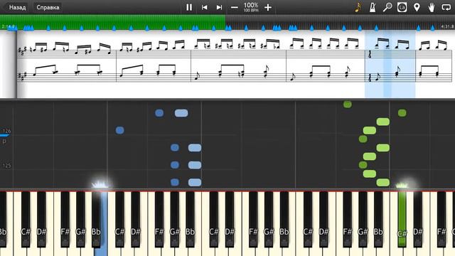 W.A. Mozart - Turkish March (Rondo Alla Turca) - Piano tutorial and cover (Sheets + MIDI) смотреть онлайн