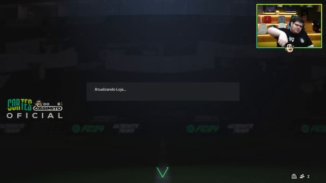 CASIMIRO JOGANDO O EAFC 24 - PRIMEIRA PARTIDA NO ULTIMATE TEAM | Cortes do Casimito смотреть онлайн