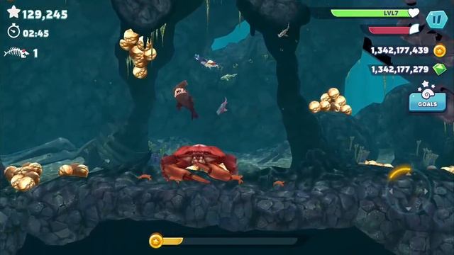 Hungry Shark Evolution DARKHAMMER SHARK full upgraded with baby sharks @ShahbazKhan-pk3qs смотреть онлайн