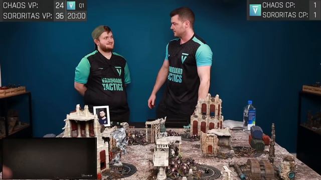 NEW CODEX Chaos Space Marines vs Adepta Sororitas: Warhammer 40K Battle Report! смотреть онлайн