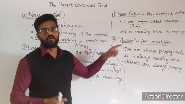 Learn English Tenses: Present Continuous Tense | Tense Rules and Examples |English Grammar смотреть онлайн