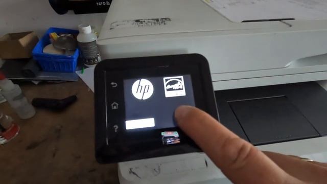HP Color Laser Jet Pro MFP M281fdw Printer HARD Reset смотреть онлайн
