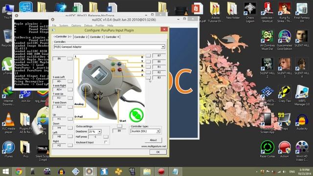 How to Add your gamepad to nullDC смотреть онлайн