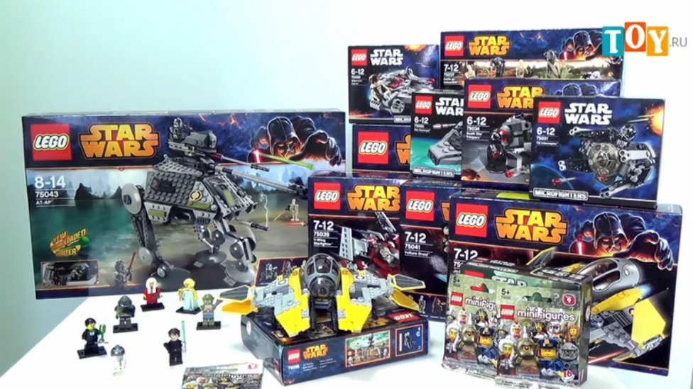 Игрушки конструкторы Лего Звездные войны (Lego Star Wars) смотреть онлайн