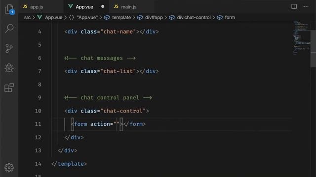 Build a basic chat app (Node, Socket.io, Vue) смотреть онлайн