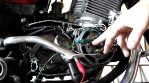 Как выставить зажигание на JAWA638