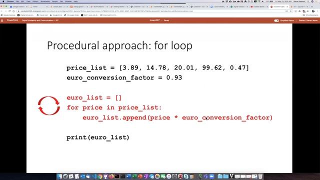 007a Review of looping through a list смотреть онлайн