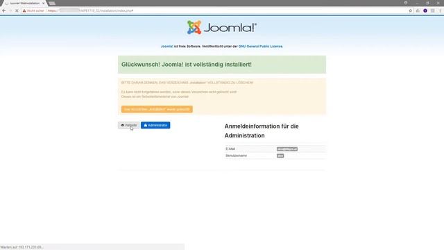 Joomla! Grundlagen #1 смотреть онлайн