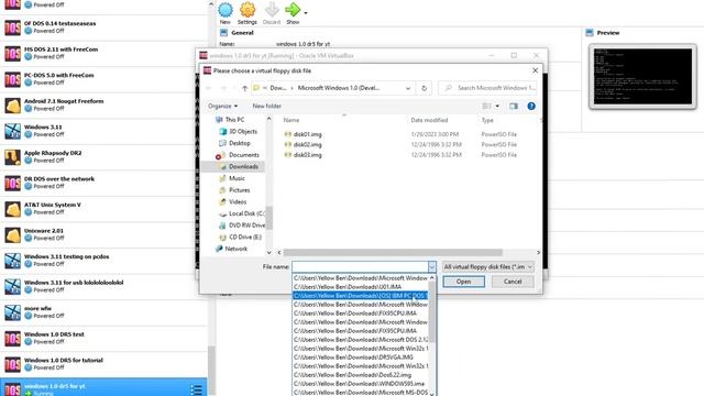 Install windows 1.0 dr5 in virtualbox tutorial смотреть онлайн