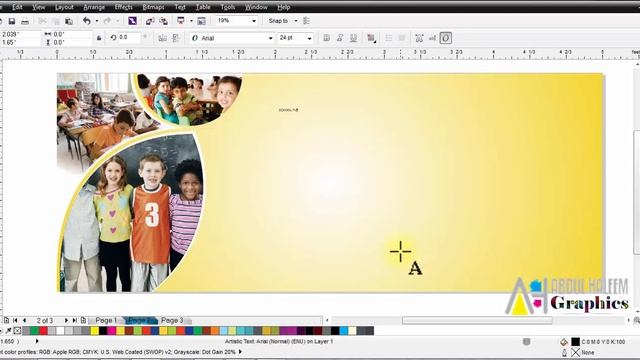How To Make School Flex Design in CorelDRAW | CorelDRAW Graphics Tutorial Video смотреть онлайн