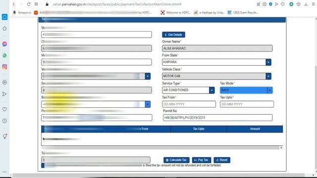 CHECK POST TAX PAYMENT ONLINE | RTO Check Post Tax Kaise Bhare | Border Tax Pay Online Process | смотреть онлайн