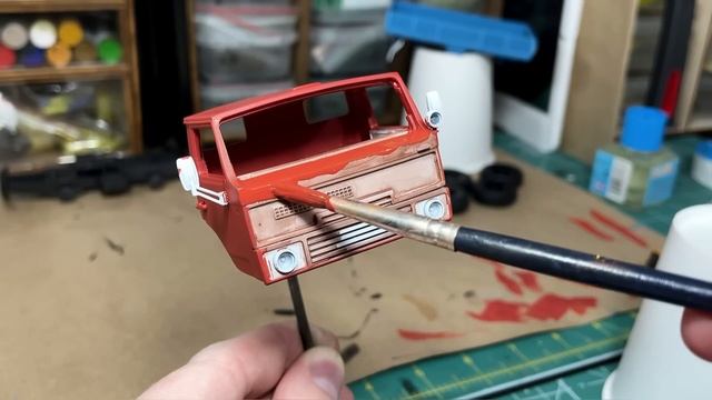 МОДЕЛЬ - ЗИЛ-132РС ЛЕСОВОЗ. Сборка и покраска кистью модели 1/43. ДЛЯ ДИОРАМЫ. смотреть онлайн