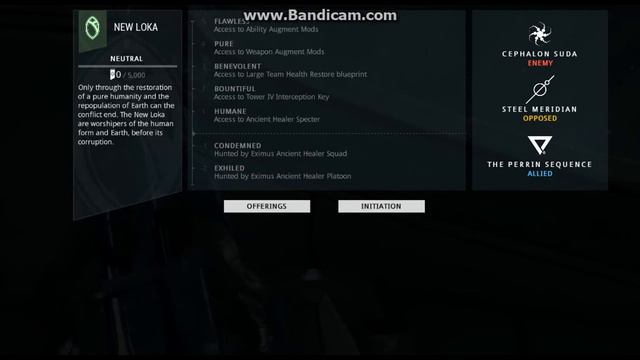 Tutorial on Warframe Syndicates смотреть онлайн