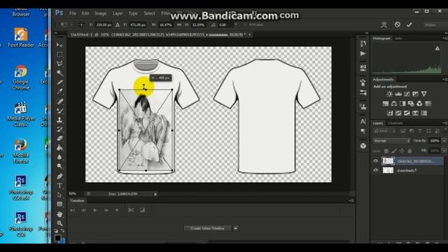 การออกแบบ เสื่อสกรีน ด้วยโปรแกรม photoshop CS6 x64 смотреть онлайн