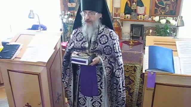 Проповедь в неделю 3-ю Великого поста 27 марта 2011 года смотреть онлайн