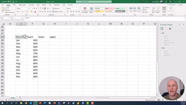Unusual Excel Chart! ? Column Chart with Rounded Corners! ? [EXCEL TIPS ?] смотреть онлайн