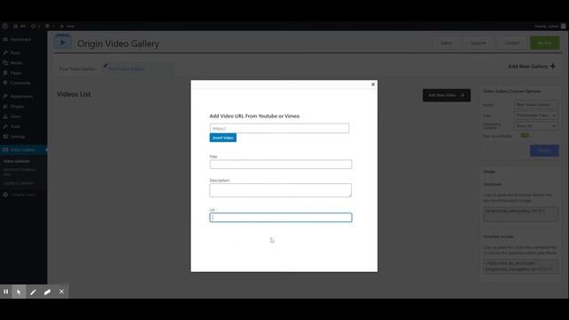 Video Gallery WordPress Plugin - How To Create OriginCode Video Gallery On WordPress смотреть онлайн