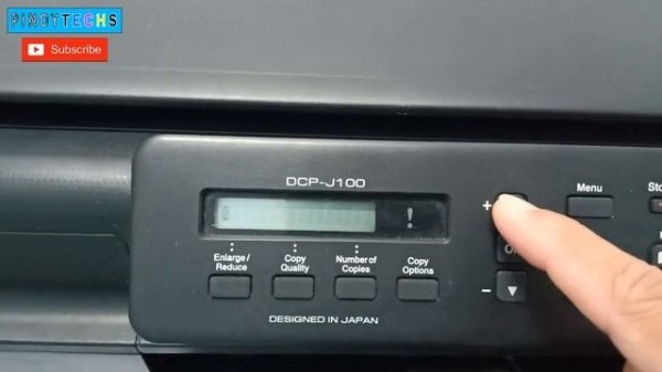 BROTHER DCP-J100 POWER CLEANING | If Clogged Nozzle Persist In Print Head Cleaning (Tagalog)