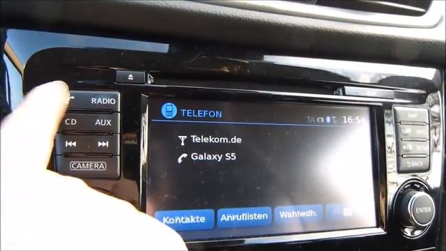 Nissan Qashqai Handy anschließen verbinden und bestehende Verbindung löschen #auto #einstellung смотреть онлайн