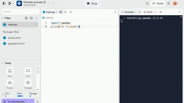 Modules and pip python course Day#1 смотреть онлайн