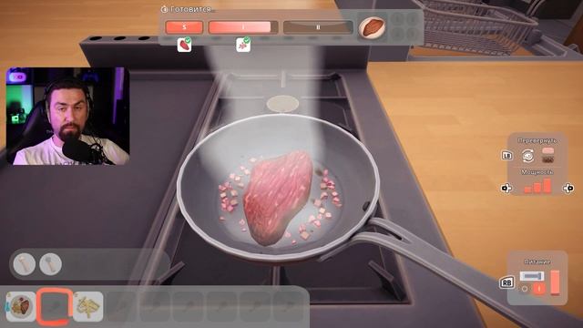 ЛУЧШИЙ СТЕЙК В ТВОЕЙ ЖИЗНИ! Chef Life: A Restaurant Simulator смотреть онлайн