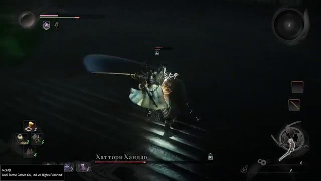 Nioh. Босс Хаттори Хандзо. смотреть онлайн