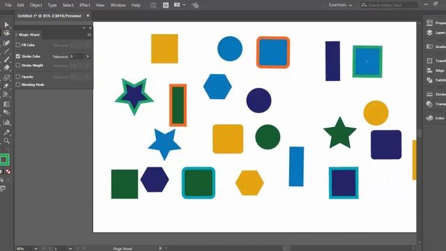 Adobe illustrator Basic Tips | Magic wand tool | Lasso tool | Hindi смотреть онлайн