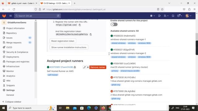 Learn Gitlab DevOps in 20 mins | Free Gitlab with Self Hosted Runner смотреть онлайн