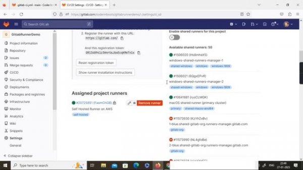 Learn Gitlab DevOps in 20 mins | Free Gitlab with Self Hosted Runner