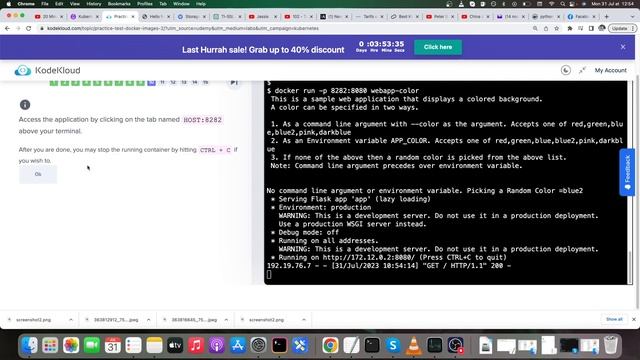 [kodekloud] CKAD Lab - Docker images смотреть онлайн