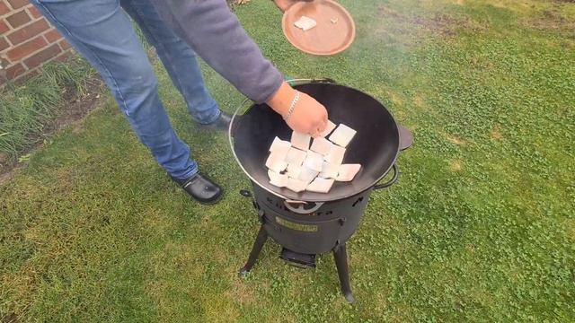 Шашлык в казане на дровах!!! смотреть онлайн