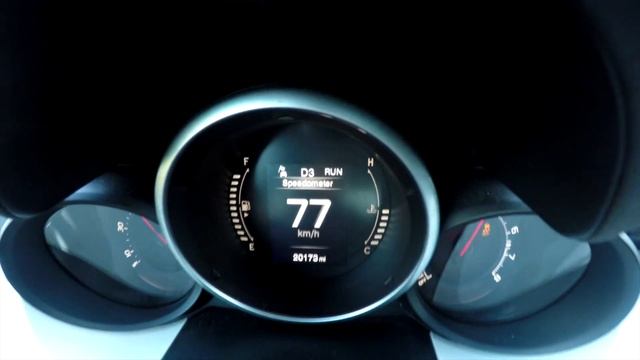 Fiat 500X 2.4 184KM Acceleration Sound 0-100 Km/h Rev