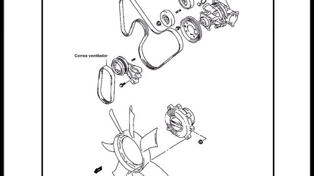 Correa ventilador CHEVROLET GRAND VITARA смотреть онлайн