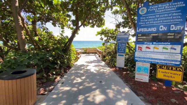 This Lesser Known Beach Might Be South Florida’s Best (With Free Parking!) | Delray Beach Florida смотреть онлайн