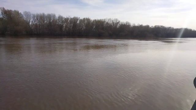 Оренбург, р.Урал. Паводок-2023