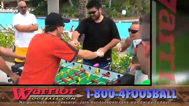 Warrior Table Soccer Foosball Commercial смотреть онлайн