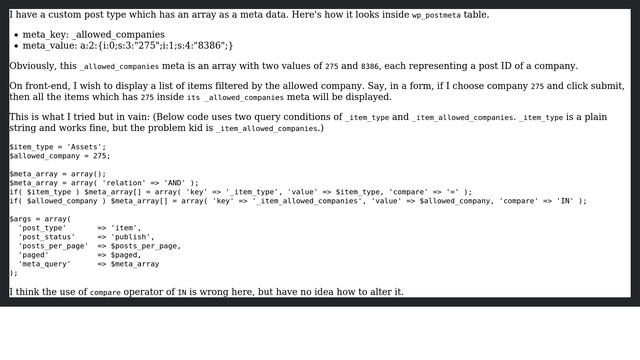 Wordpress: Querying by meta key and value смотреть онлайн