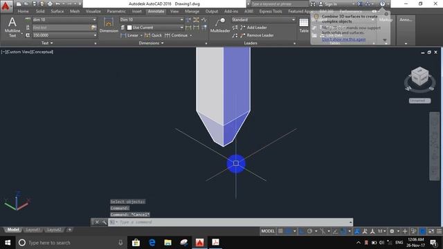 Pile Cap 3D drawing in AutoCAD смотреть онлайн