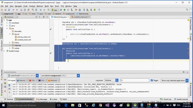 7.Android Programming -Telugu-Radio Button and Radio Button group смотреть онлайн