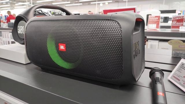 JBL PARTYBOX ON-THE-GO BASS TEST IN MEDIAMARKT | 60% VOLUME | BASS BOOST LVL. 1 ?? смотреть онлайн
