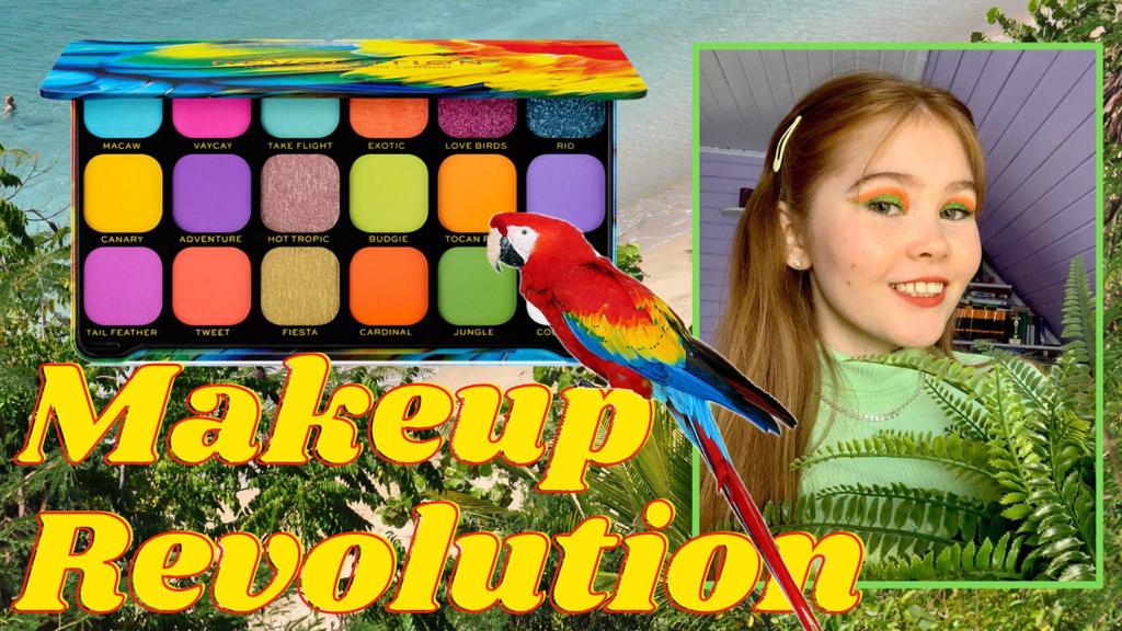 САМАЯ ЯРКАЯ ПАЛЕТКА? | MAKEUP REVOLUTION FOREVER FLAWLESS BIRD OF PARADISE | ПЕРВЫЕ ВПЕЧАТЛЕНИЯ