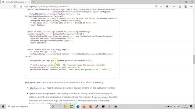 JMS: Send and Receive messages смотреть онлайн