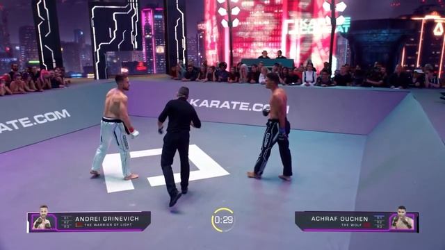 KARATE COMBAT / FULL FIGHT:Andrei grinevich vs achra смотреть онлайн