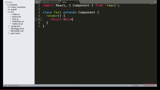 React 16.x教程｜4.3 props，state与render函数的关系—— React系列课程从零基础到项目开发实战 смотреть онлайн