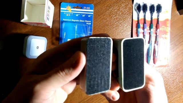 Скребок аквариумный, Щётки зубные, Светильник с датчиком движения с AliExpress смотреть онлайн