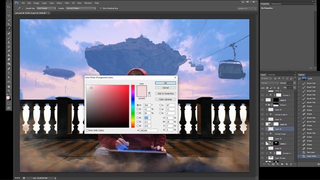 Creative Photo Manipulation Full Process Tutorial смотреть онлайн