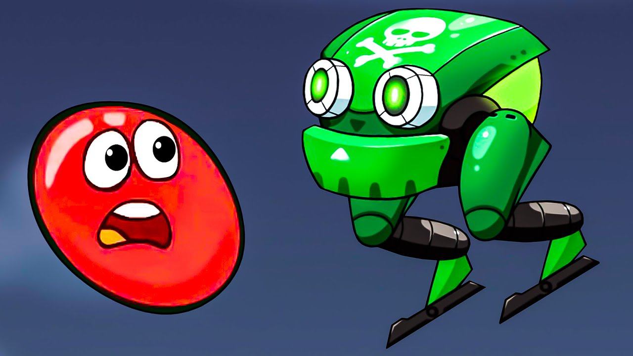 Несносный КРАСНЫЙ ШАР в ЗОМБИ городе. Серия 2. Мультик ИГРА Red Ball Hero Zombie City на Игрули TV смотреть онлайн