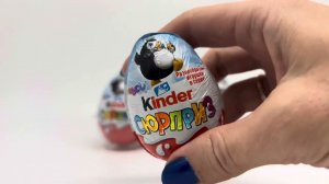 Сборка с пингвинами. Новые обложки киндер сюрпризов